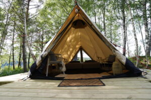 Glamping Zelt Tipi