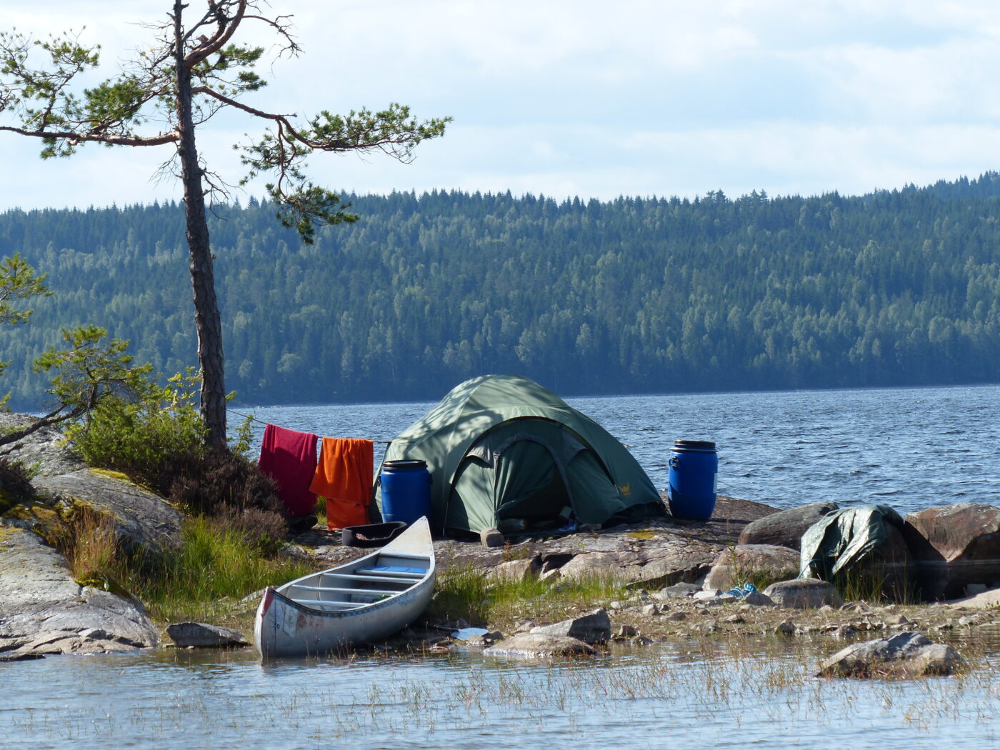 Kanu fahren schweden kanuverleih kanuking kanutour kanureise