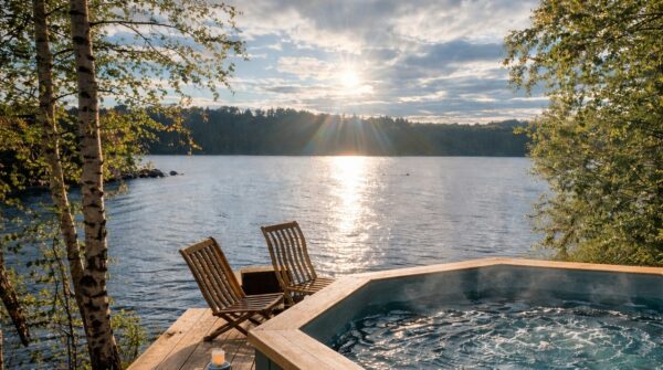 Hottub am See